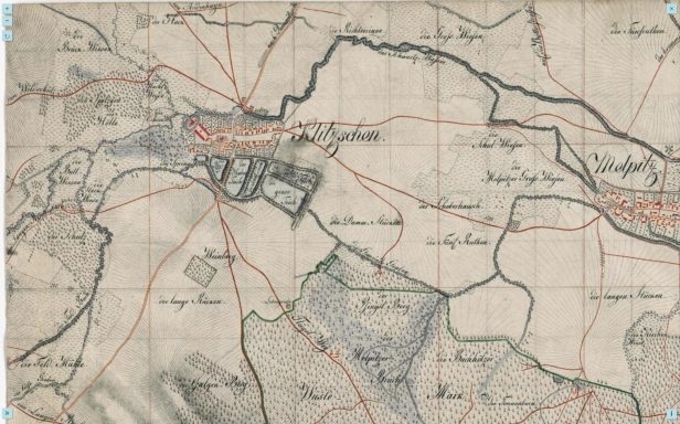 Meilenblatt 49 - Berliner Exemplar - 1806
